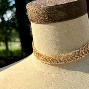 Sparkle Deco Choker Necklace